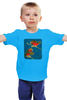 Заказать детскую футболку в Москве. Детская футболка классическая унисекс Снегири от mrs-snit@yandex.ru - готовые дизайны и нанесение принтов.