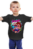Заказать детскую футболку в Москве. Детская футболка классическая унисекс Friday Night Funkin  от geekbox - готовые дизайны и нанесение принтов.
