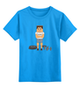 Заказать детскую футболку в Москве. Детская футболка классическая унисекс Тренер                    от dyzel1 - готовые дизайны и нанесение принтов.
