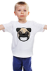Заказать детскую футболку в Москве. Детская футболка классическая унисекс улыбающаяся собака от sergei1807@yahoo.com - готовые дизайны и нанесение принтов.