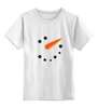 Заказать детскую футболку в Москве. Детская футболка классическая унисекс Снеговик от Ксения Золотухина - готовые дизайны и нанесение принтов.