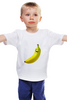 Заказать детскую футболку в Москве. Детская футболка классическая унисекс Банан от THE_NISE  - готовые дизайны и нанесение принтов.