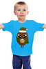 Заказать детскую футболку в Москве. Детская футболка классическая унисекс Новогодний кофе от Marta (Instagram @eonqi)  - готовые дизайны и нанесение принтов.