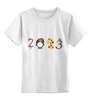 Заказать детскую футболку в Москве. Детская футболка классическая унисекс 2023 год от Наталья Хахлина - готовые дизайны и нанесение принтов.
