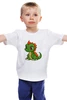 Заказать детскую футболку в Москве. Детская футболка классическая унисекс Дракон от Lot_ta  - готовые дизайны и нанесение принтов.