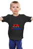 Заказать детскую футболку в Москве. Детская футболка классическая унисекс R gsx suzuki sport от Elvis - готовые дизайны и нанесение принтов.