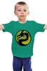 Заказать детскую футболку в Москве. Детская футболка классическая унисекс Дракон от icase - готовые дизайны и нанесение принтов.