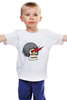 Заказать детскую футболку в Москве. Детская футболка классическая унисекс skull fast от Даниил Шаповалов - готовые дизайны и нанесение принтов.