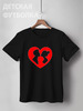 Заказать детскую футболку в Москве. Детская футболка классическая унисекс влюбленные от Оксана Музыка - готовые дизайны и нанесение принтов.