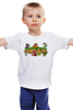 Заказать детскую футболку в Москве. Детская футболка классическая унисекс ☘Dinosaurs☘ от balden - готовые дизайны и нанесение принтов.