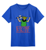 Заказать детскую футболку в Москве. Детская футболка классическая унисекс Викинги! Вперед! от shop-viking - готовые дизайны и нанесение принтов.