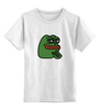 Заказать детскую футболку в Москве. Детская футболка классическая унисекс Лягушка от THE_NISE  - готовые дизайны и нанесение принтов.