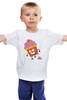 Заказать детскую футболку в Москве. Детская футболка классическая унисекс Пироженное от fanart - готовые дизайны и нанесение принтов.