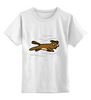 Заказать детскую футболку в Москве. Детская футболка классическая унисекс Собачка без фона от ALN  shop - готовые дизайны и нанесение принтов.
