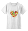 Заказать детскую футболку в Москве. Детская футболка классическая унисекс Букет цветов от Виктор Гришин - готовые дизайны и нанесение принтов.