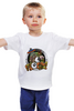 Заказать детскую футболку в Москве. Детская футболка классическая унисекс Flock от THE_NISE  - готовые дизайны и нанесение принтов.