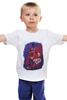 Заказать детскую футболку в Москве. Детская футболка классическая унисекс Американский баскетбол от Виктор Гришин - готовые дизайны и нанесение принтов.
