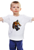 Заказать детскую футболку в Москве. Детская футболка классическая унисекс лиса от krolya_spb@mail.ru - готовые дизайны и нанесение принтов.