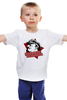 Заказать детскую футболку в Москве. Детская футболка классическая унисекс Коммунизм неизбежен! от gopotol - готовые дизайны и нанесение принтов.