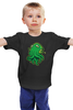 Заказать детскую футболку в Москве. Детская футболка классическая унисекс Octopus / Осьминог от crash - готовые дизайны и нанесение принтов.