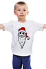 Заказать детскую футболку в Москве. Детская футболка классическая унисекс Jack Santa (Джек Санта) от Илья Щеблецов - готовые дизайны и нанесение принтов.