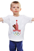 Заказать детскую футболку в Москве. Детская футболка классическая унисекс ☆Олимпиада 1980☆ от balden - готовые дизайны и нанесение принтов.