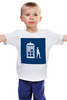 Заказать детскую футболку в Москве. Детская футболка классическая унисекс Доктор Кто от GeekFox  - готовые дизайны и нанесение принтов.