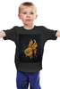 Заказать детскую футболку в Москве. Детская футболка классическая унисекс Золотая рыбка от Дана Столыпина - готовые дизайны и нанесение принтов.