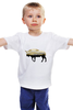 Заказать детскую футболку в Москве. Детская футболка классическая унисекс Бизон от iruta_t - готовые дизайны и нанесение принтов.