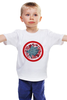 Заказать детскую футболку в Москве. Детская футболка классическая унисекс Зелёный мир T-Shirt Red от BigBrother - готовые дизайны и нанесение принтов.