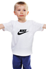 Заказать детскую футболку в Москве. Детская футболка классическая унисекс Логотип от badiy1 - готовые дизайны и нанесение принтов.