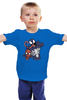 Заказать детскую футболку в Москве. Детская футболка классическая унисекс Peter and Eddie от balden - готовые дизайны и нанесение принтов.