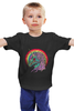 Заказать детскую футболку в Москве. Детская футболка классическая унисекс Зомби единорог от YellowCloverShop - готовые дизайны и нанесение принтов.