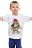 Заказать детскую футболку в Москве. Детская футболка классическая унисекс Собачка от Romanova - готовые дизайны и нанесение принтов.