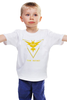 Заказать детскую футболку в Москве. Детская футболка классическая унисекс Pokemon GO Team Instinct от cherdantcev - готовые дизайны и нанесение принтов.