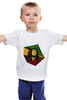 Заказать детскую футболку в Москве. Детская футболка классическая унисекс Bob Marley от Alexander Volkov Lixolese - готовые дизайны и нанесение принтов.