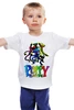 Заказать детскую футболку в Москве. Детская футболка классическая унисекс POPPY PLAYTIME Mini Huggies от weeert - готовые дизайны и нанесение принтов.