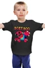 Заказать детскую футболку в Москве. Детская футболка классическая унисекс Project Playtime Boxy Boo от weeert - готовые дизайны и нанесение принтов.