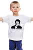 Заказать детскую футболку в Москве. Детская футболка классическая унисекс Edward Snowden от Leichenwagen - готовые дизайны и нанесение принтов.