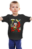 Заказать детскую футболку в Москве. Детская футболка классическая унисекс Deathbot от Leichenwagen - готовые дизайны и нанесение принтов.