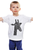 Заказать детскую футболку в Москве. Детская футболка классическая унисекс Жираф от valezar - готовые дизайны и нанесение принтов.
