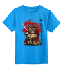 Заказать детскую футболку в Москве. Детская футболка классическая унисекс Тоторо Самурай от printik - готовые дизайны и нанесение принтов.