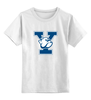 Заказать детскую футболку в Москве. Детская футболка классическая унисекс Yale Bulldogs от KinoArt - готовые дизайны и нанесение принтов.