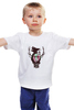 Заказать детскую футболку в Москве. Детская футболка классическая унисекс Индеец от YellowCloverShop - готовые дизайны и нанесение принтов.