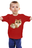 Заказать детскую футболку в Москве. Детская футболка классическая унисекс Кошечки  от ПРИНТЫ ПЕЧАТЬ  - готовые дизайны и нанесение принтов.
