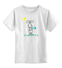 Заказать детскую футболку в Москве. Детская футболка классическая унисекс зайчонок от Karina Radomskaya - готовые дизайны и нанесение принтов.