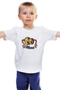 Заказать детскую футболку в Москве. Детская футболка классическая унисекс Молодожены от originals - готовые дизайны и нанесение принтов.