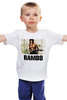 Заказать детскую футболку в Москве. Детская футболка классическая унисекс Рэмбо от cherdantcev - готовые дизайны и нанесение принтов.