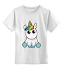 Заказать детскую футболку в Москве. Детская футболка классическая унисекс Единорог от MariYang  - готовые дизайны и нанесение принтов.