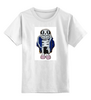 Заказать детскую футболку в Москве. Детская футболка классическая унисекс Санс " Андертейл" от Olena Mallett - готовые дизайны и нанесение принтов.